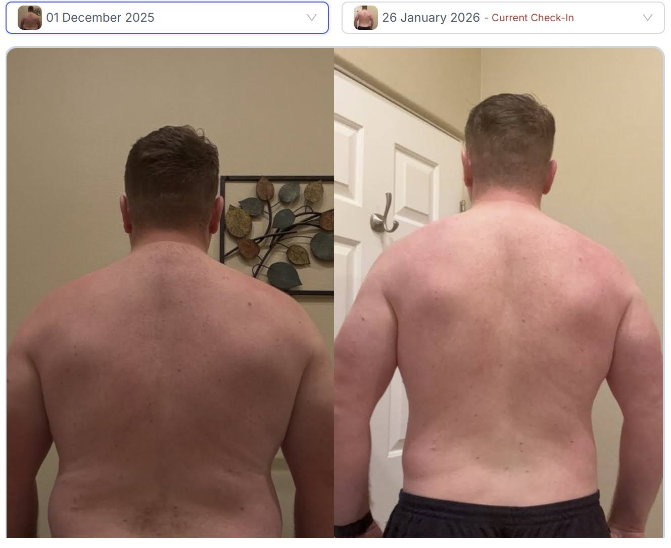 Michael G.: Flex Appeal client before and after